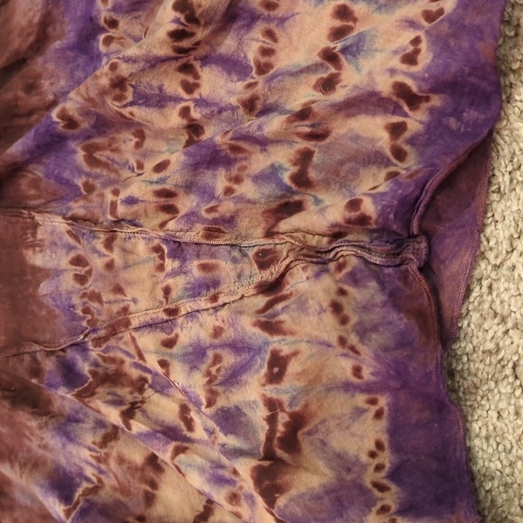 Upcycled Tye Dye Skirt - Picture 5 of 7